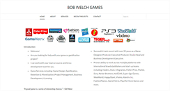 Desktop Screenshot of bobwelchgames.com